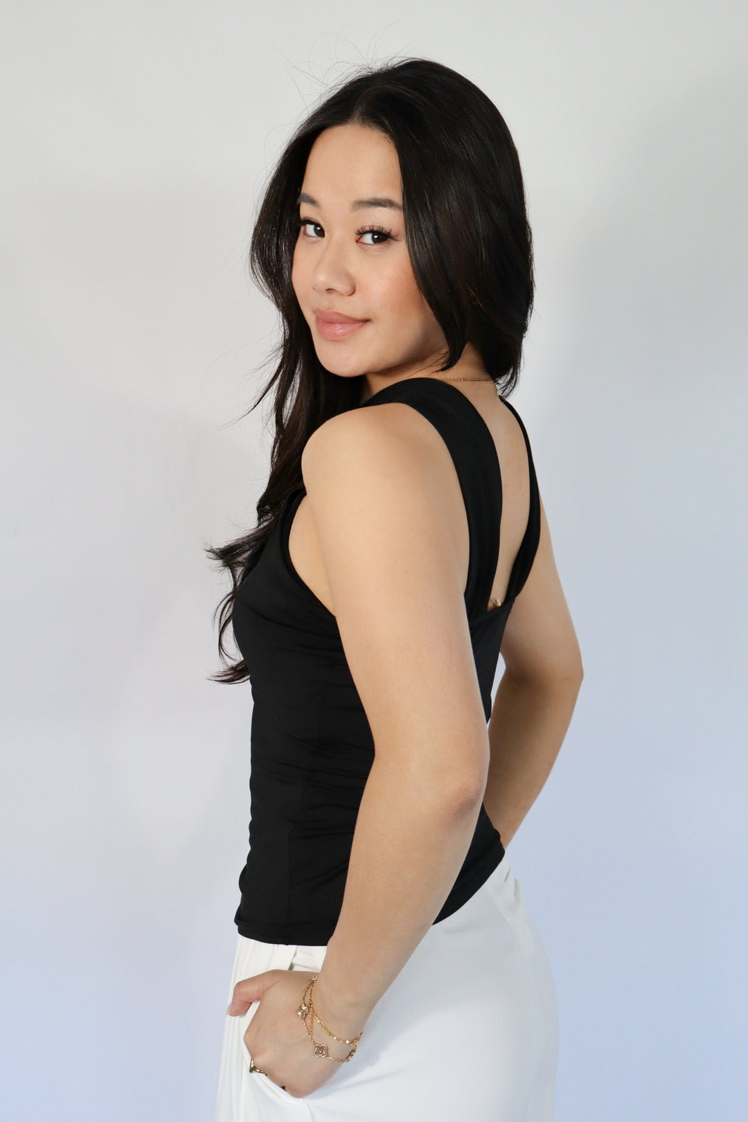 Cross Neck Top