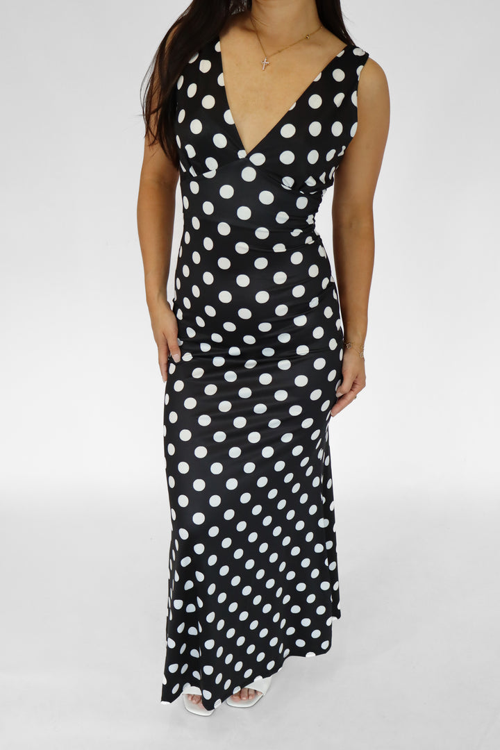 Dot & Dazzle Maxi Dress