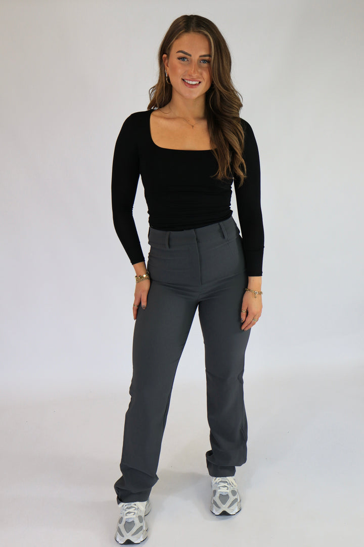 Ashley Stretch Pantalon (ZWART IS PRE-ORDER)