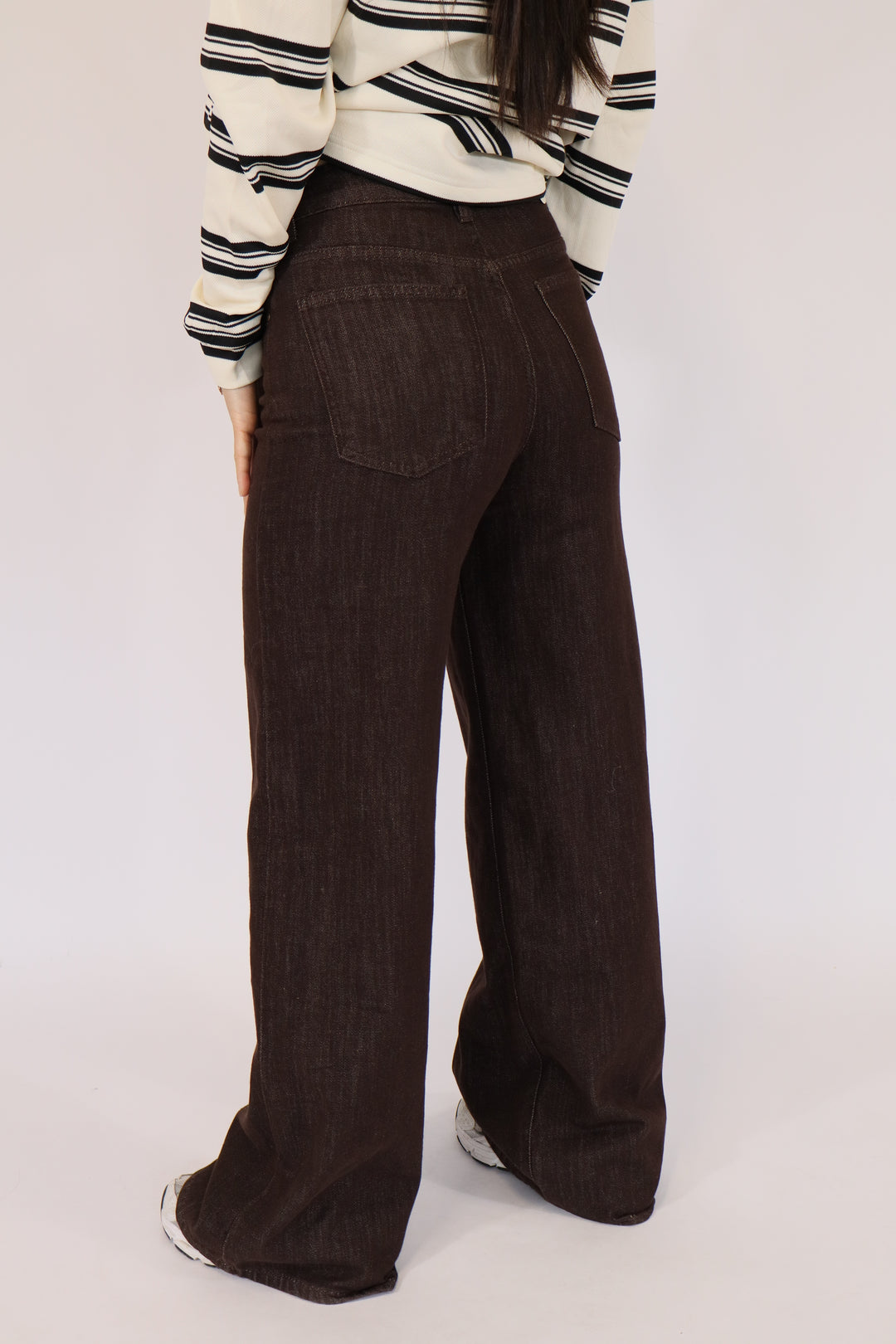 Aimy Wide Leg Jeans - Stretch