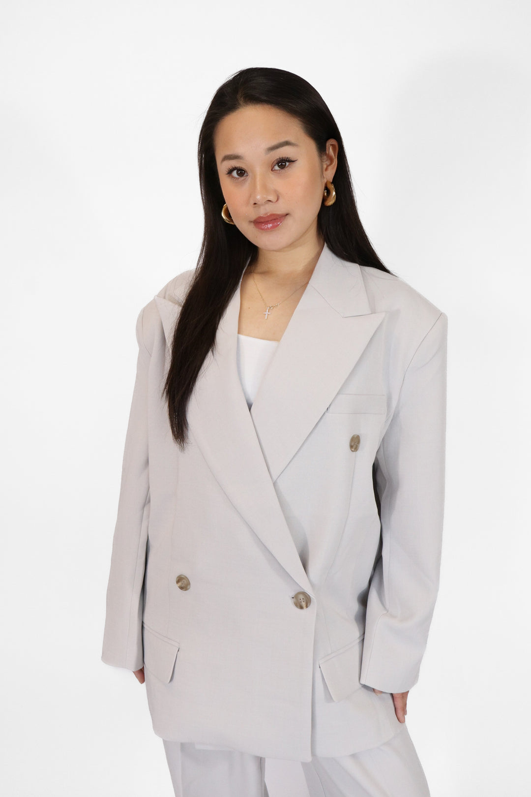 Elegant Oversized Blazer Suit