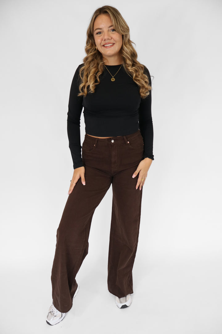 Axelle TALL Wide Leg Jeans - Stretch