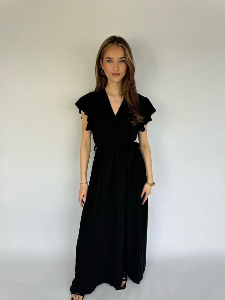 Roos Long Split Dress