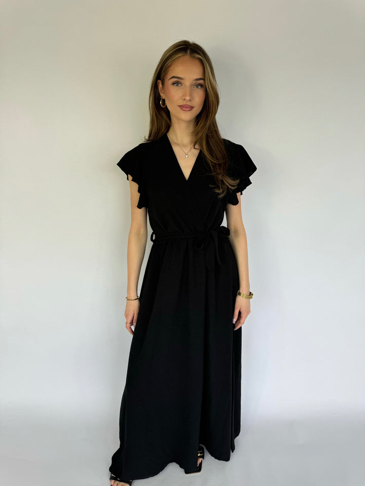 Roos Long Split Dress