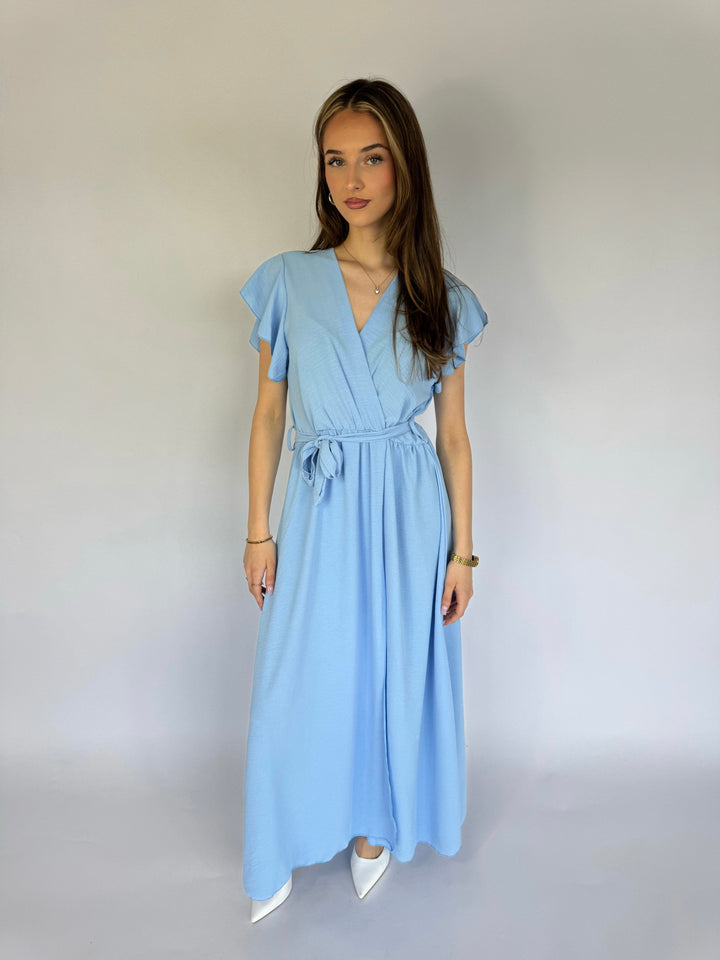 Roos Long Split Dress