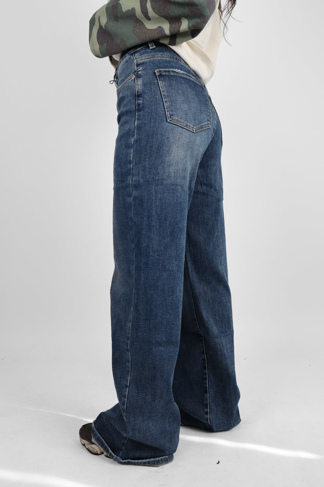 Blair Midwaist TALL Wide Leg Jeans - Stretch
