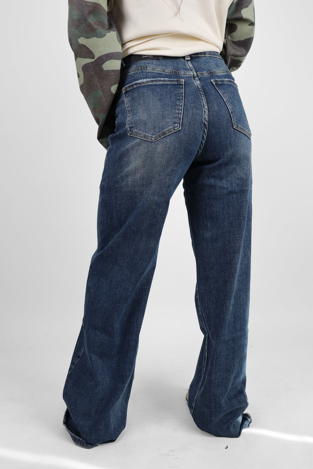 Blair Midwaist TALL Wide Leg Jeans - Stretch
