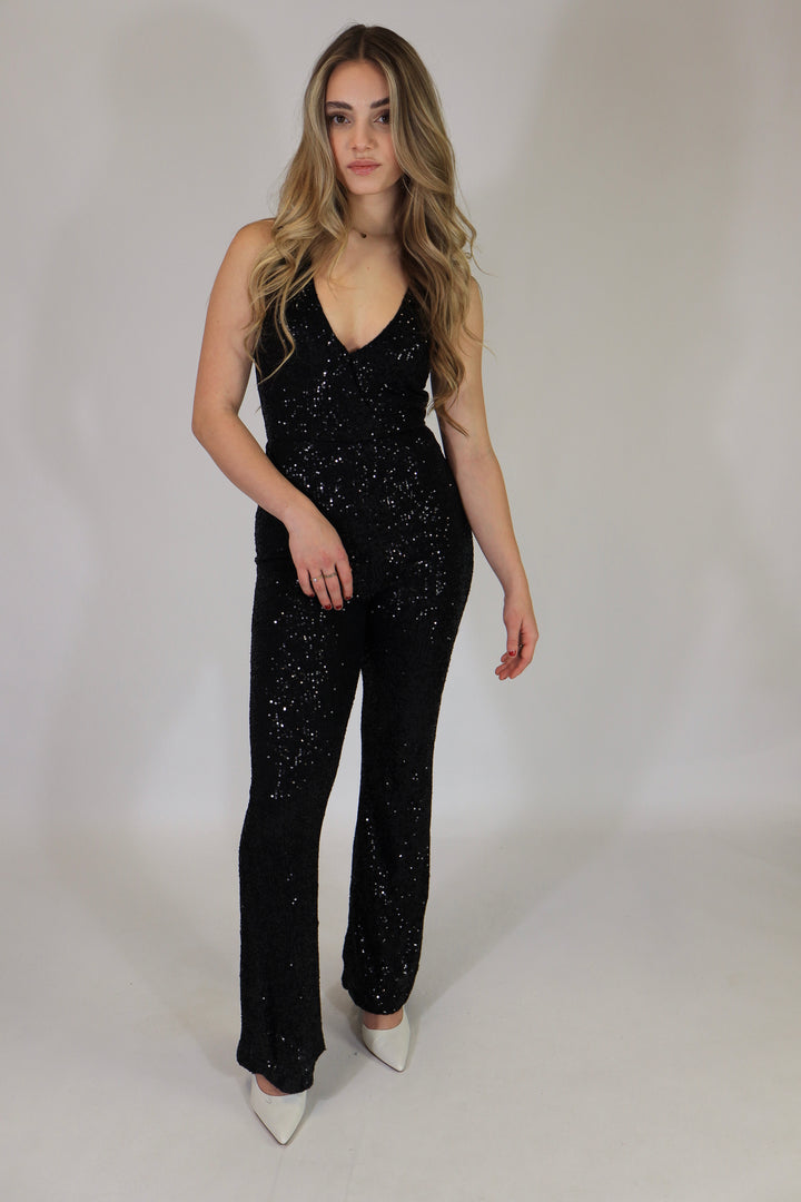 Sequin Jumpsuit