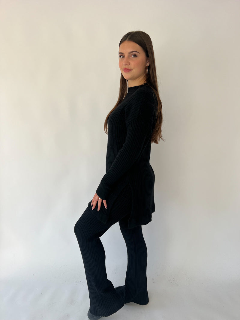 Savani Two Piece Set - Black
