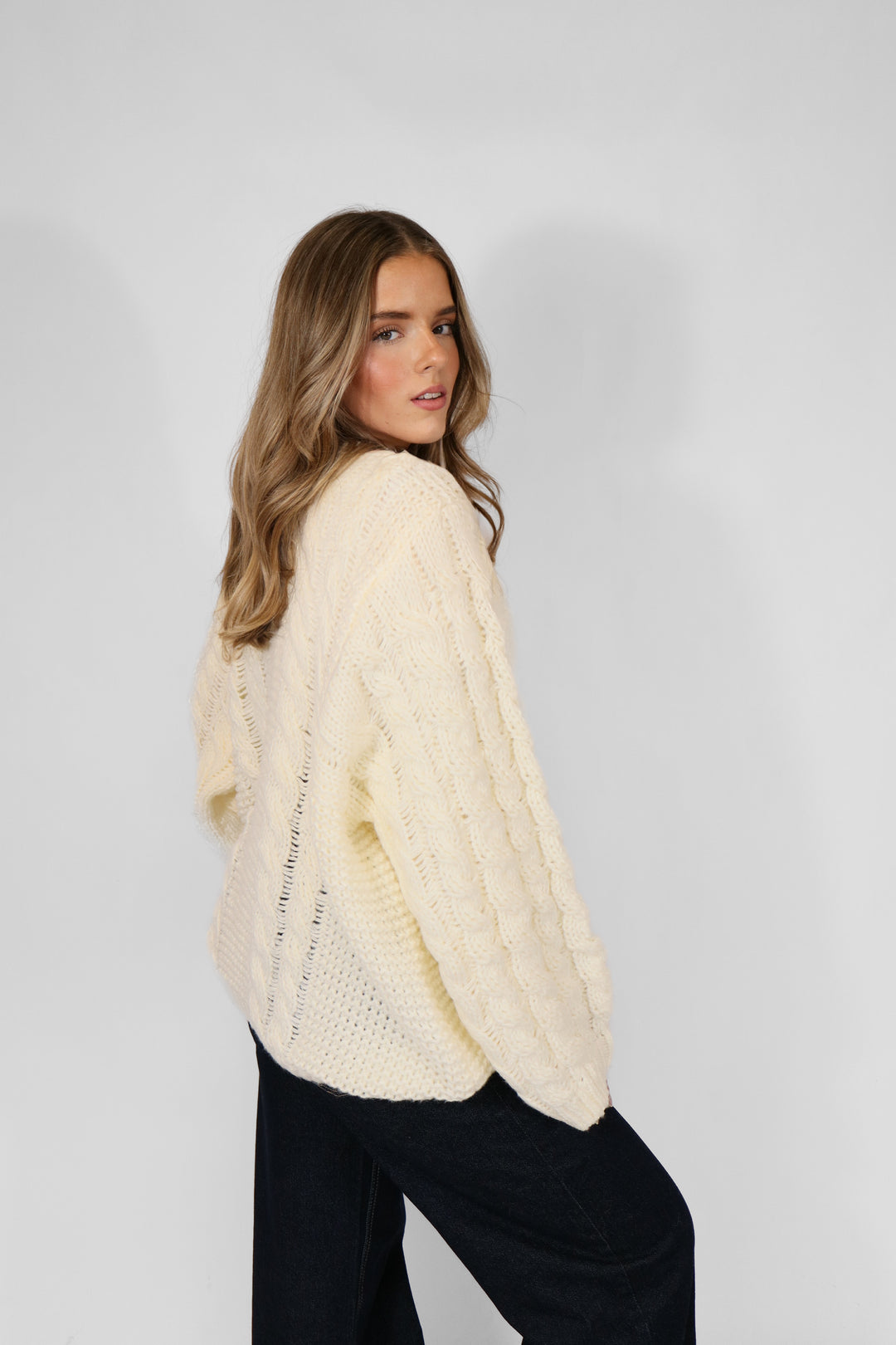 Fleur Cable Knit