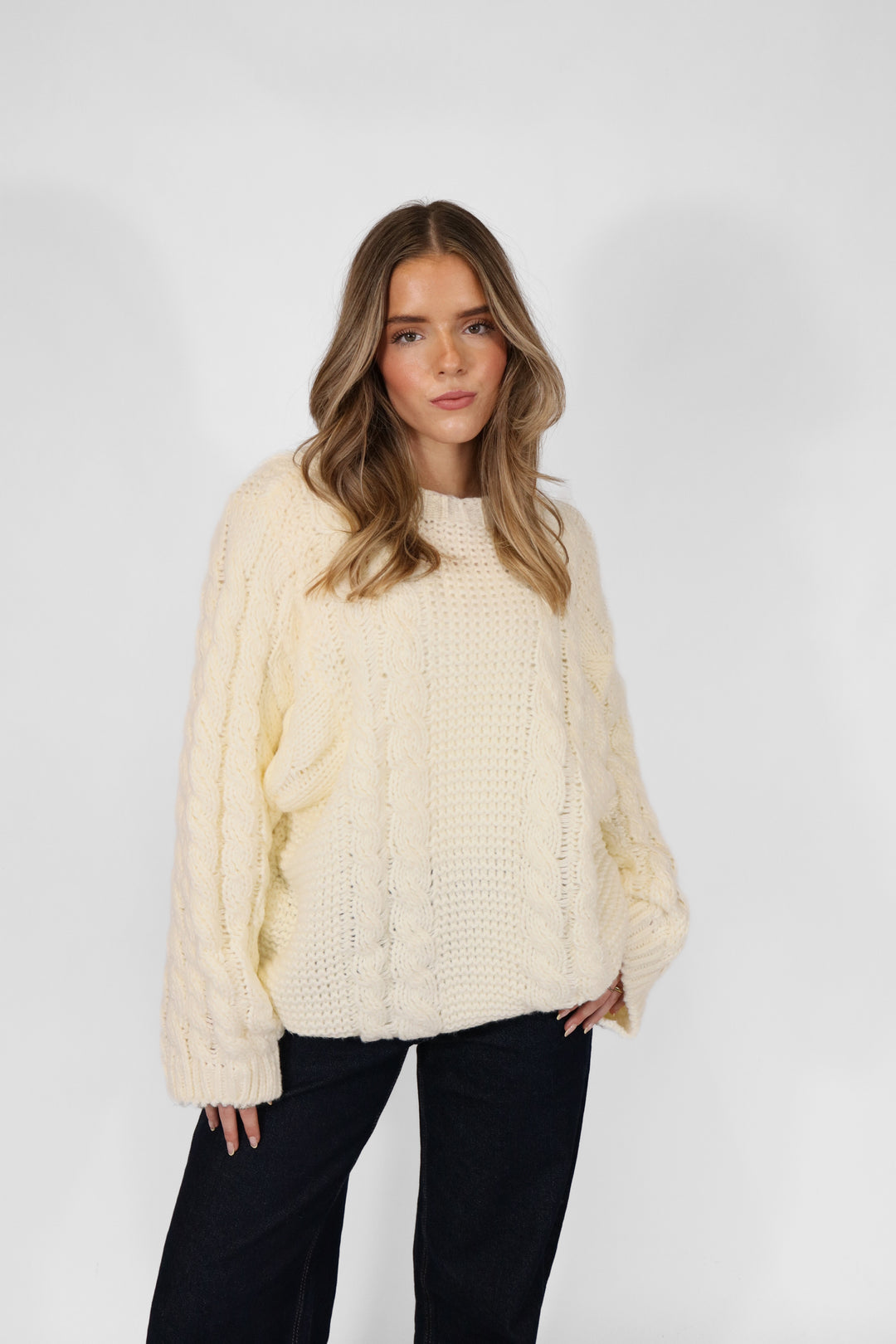 Fleur Cable Knit