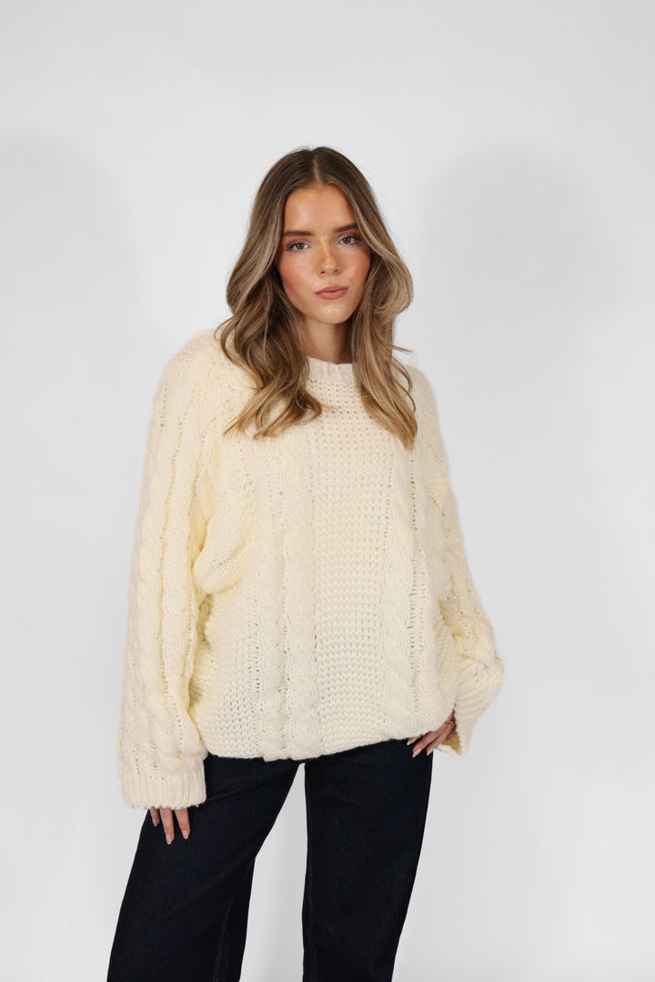 Fleur Cable Knit