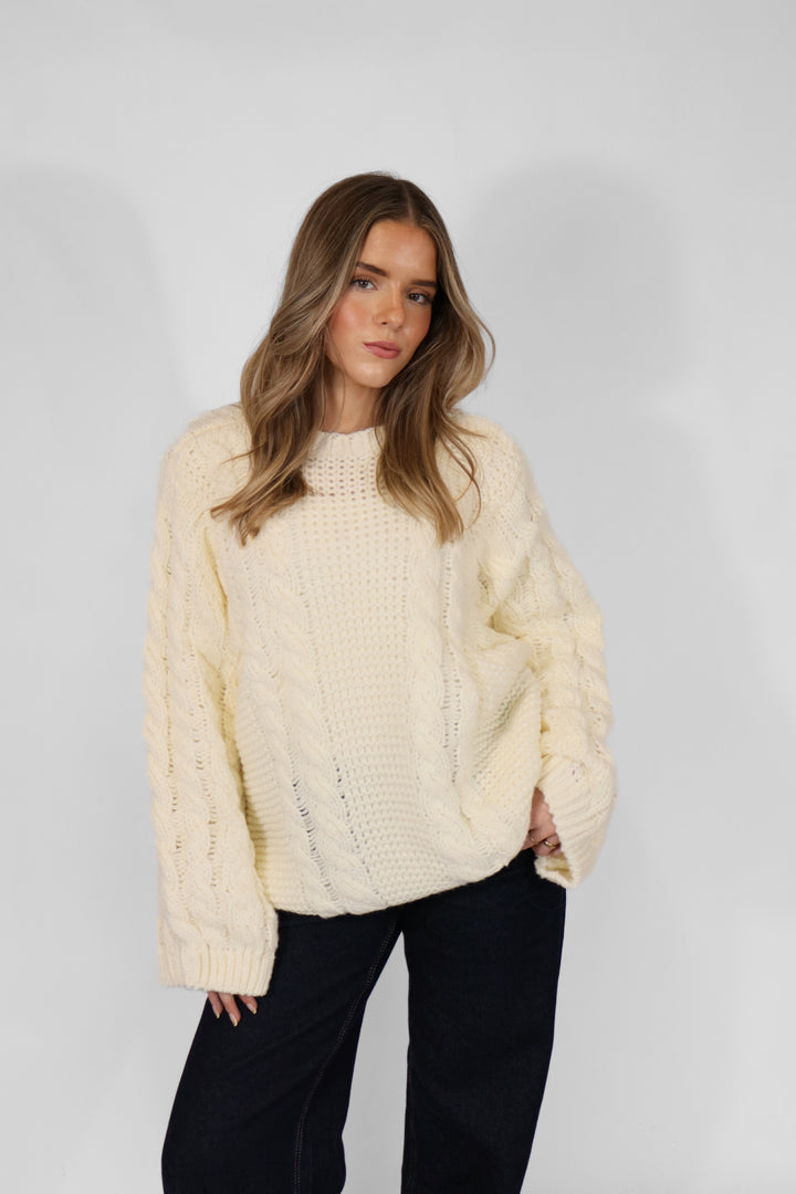 Fleur Cable Knit