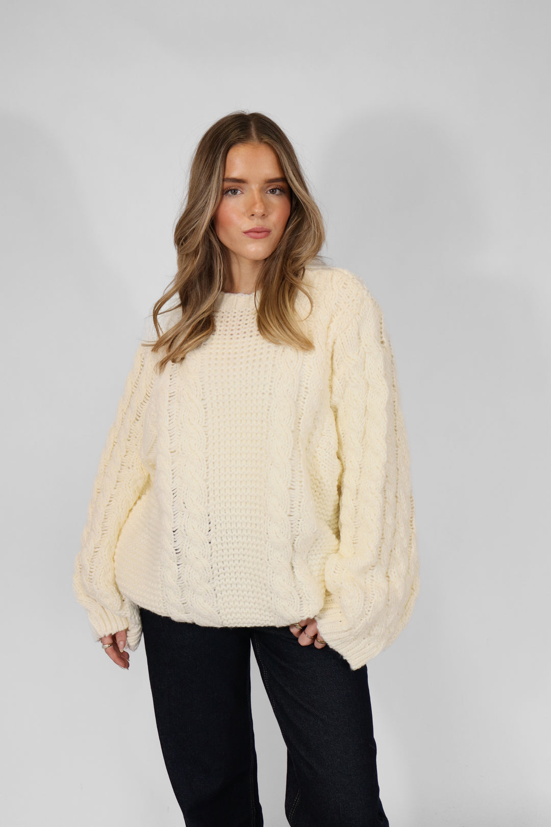 Fleur Cable Knit