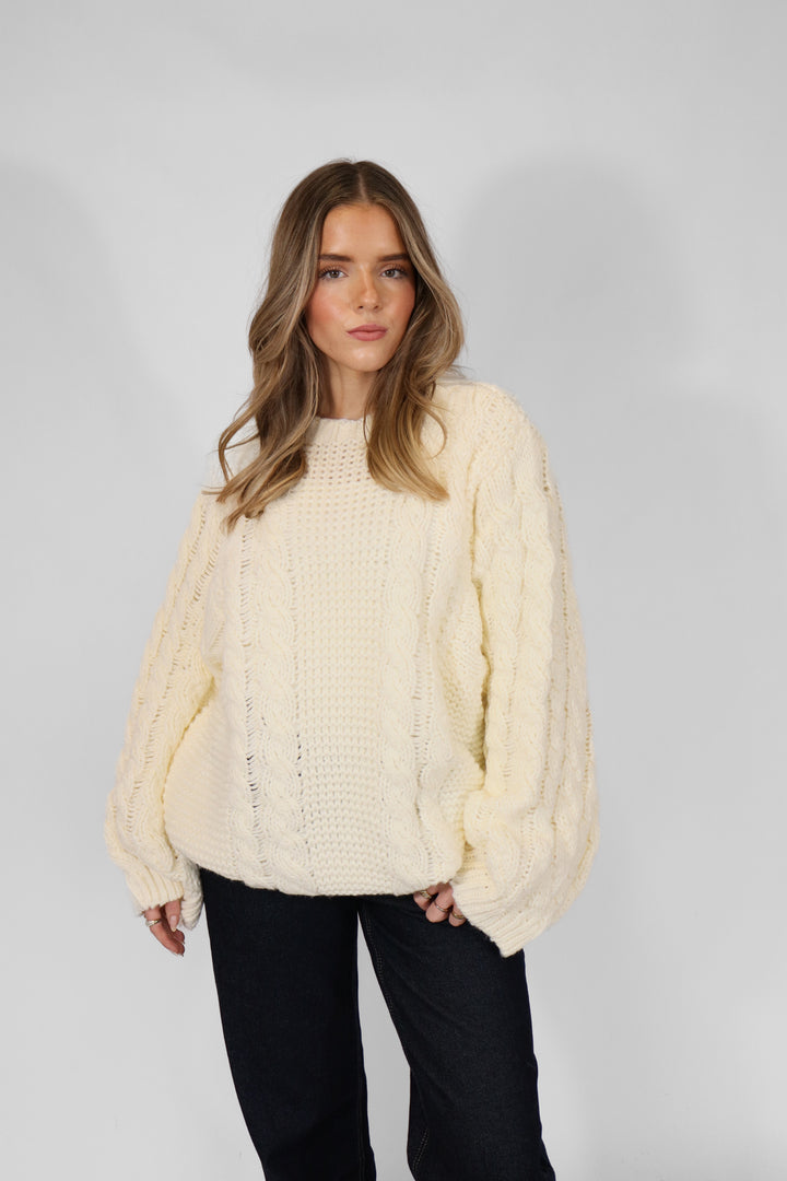 Fleur Cable Knit