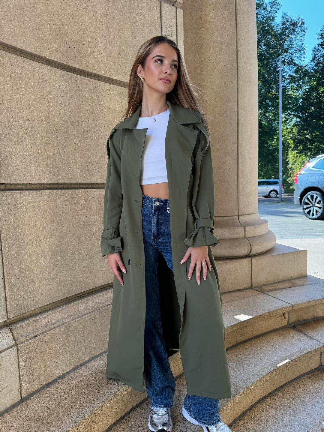 Long Trench Coat