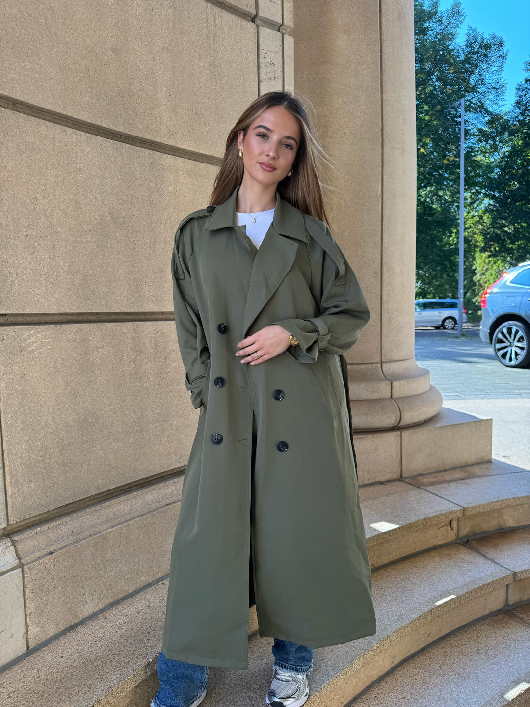 Long Trench Coat