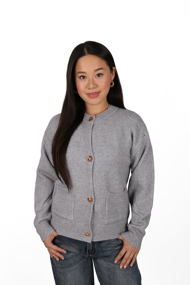 Soft Button Cardigan