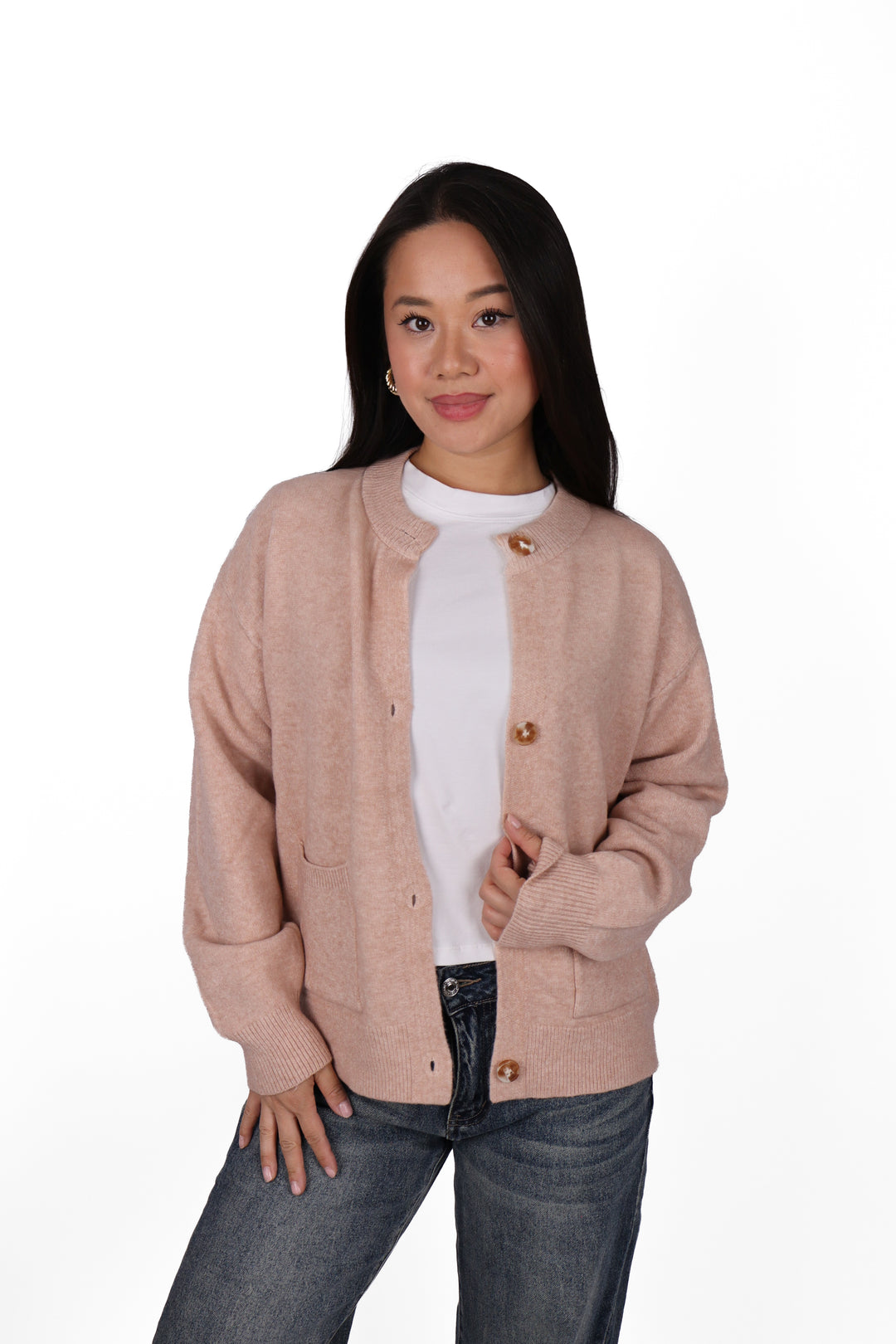 Soft Button Cardigan