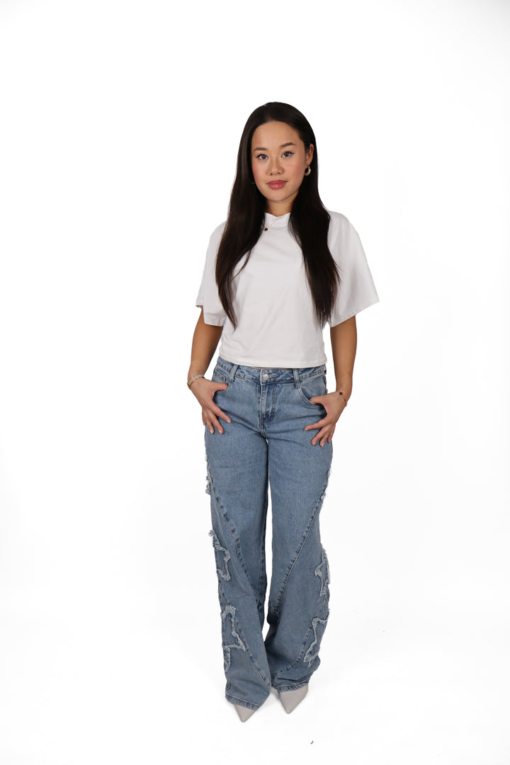 Superstar Wide Leg Jeans - Non Stretch
