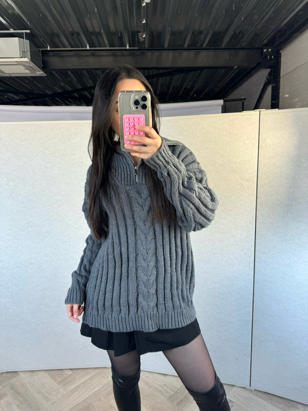 Jasmijn Zipper Sweater