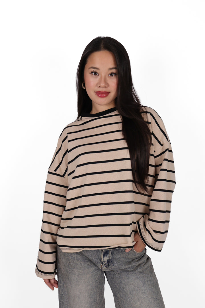 Bella Oversized Striped Shirt