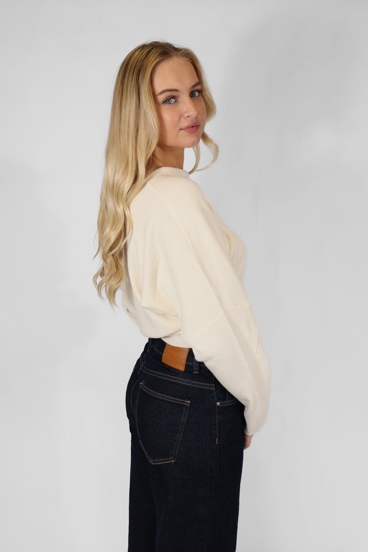 Off Shoulder Sweater Long Sleeve