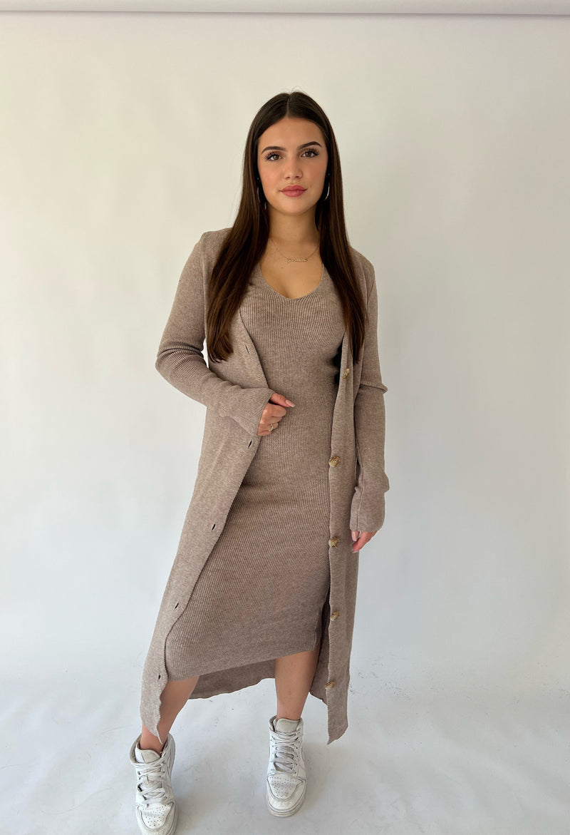 Nellie Two Set Piece - Taupe