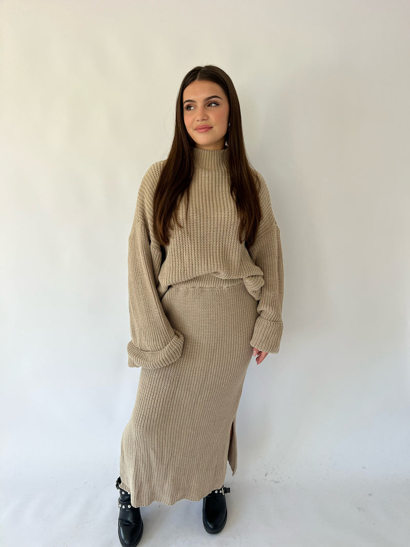 Bray Two Piece Set - Camel