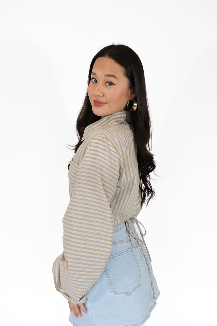 Soft Striped Blouse