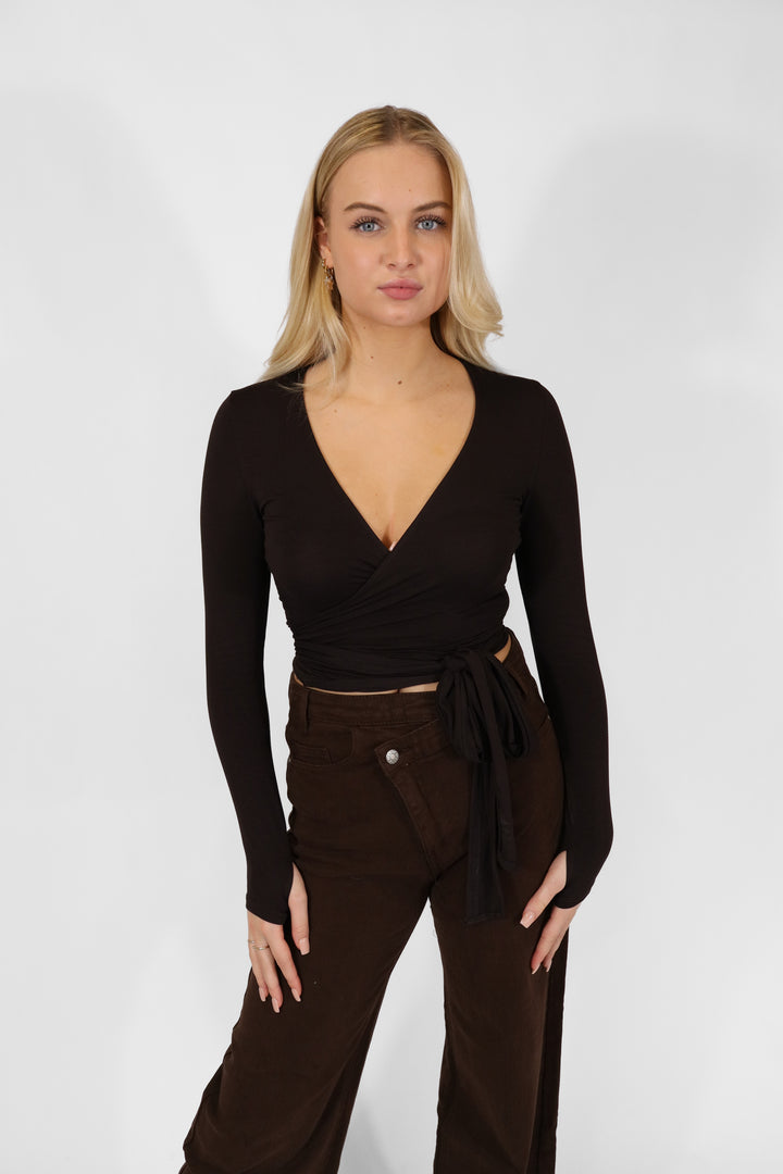 Soft Wrap Vest - Black