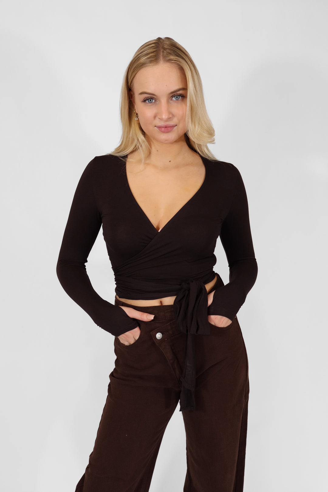 Soft Wrap Vest - Black