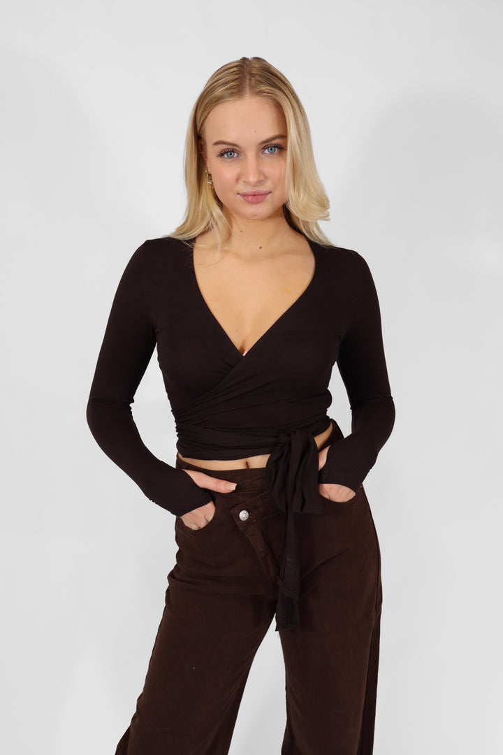 Soft Wrap Vest - Black
