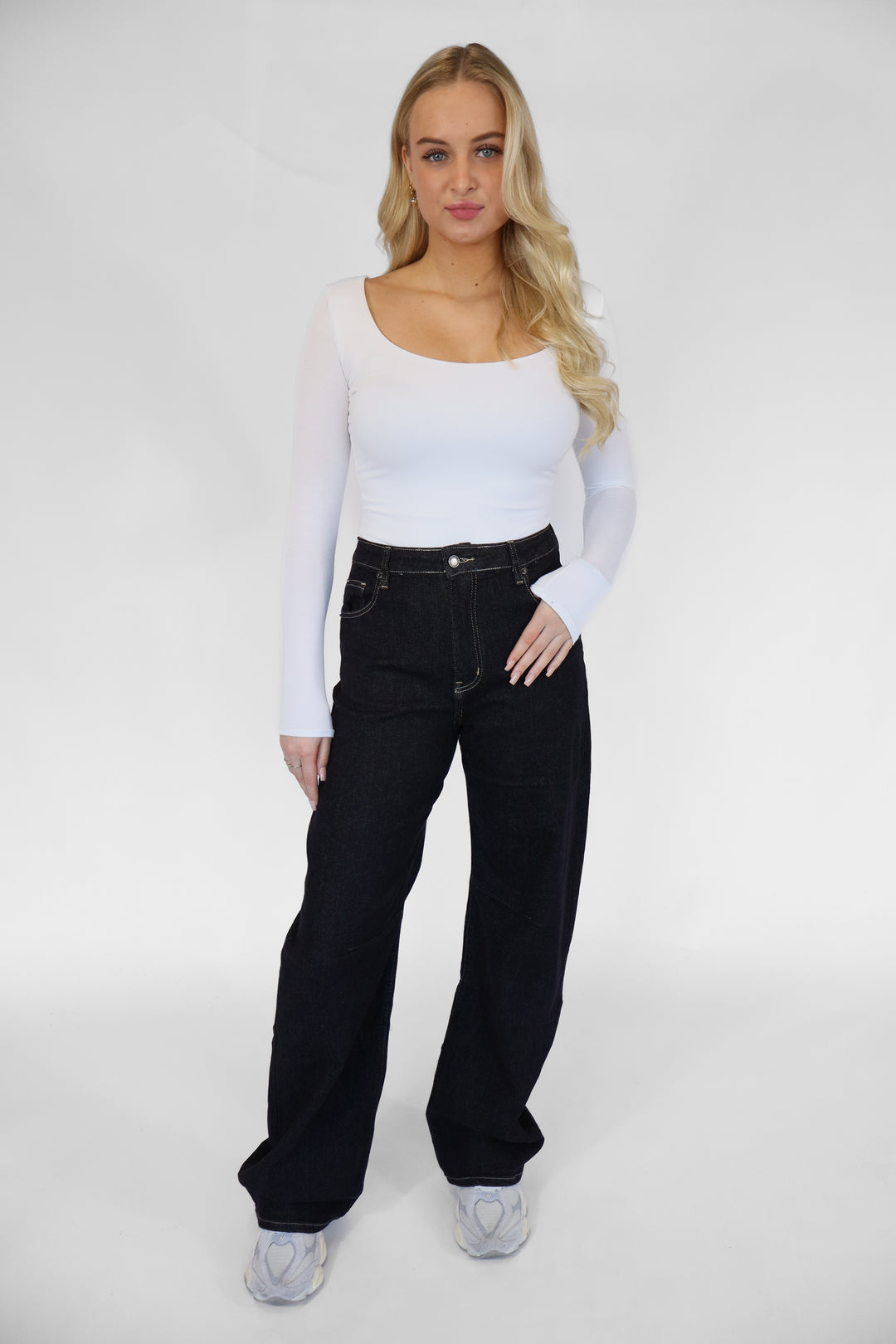 Liam Balloon Jeans - Stretch