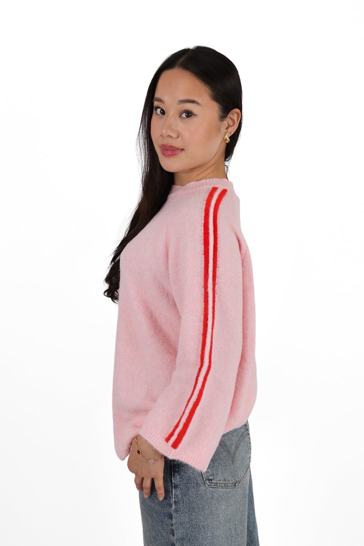Poppy Striped Knit