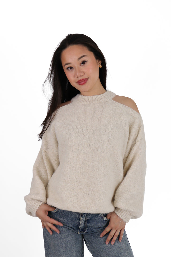 Soft Touch Cut Out Sweater