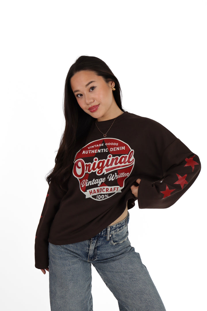 Vintage Star Sweater