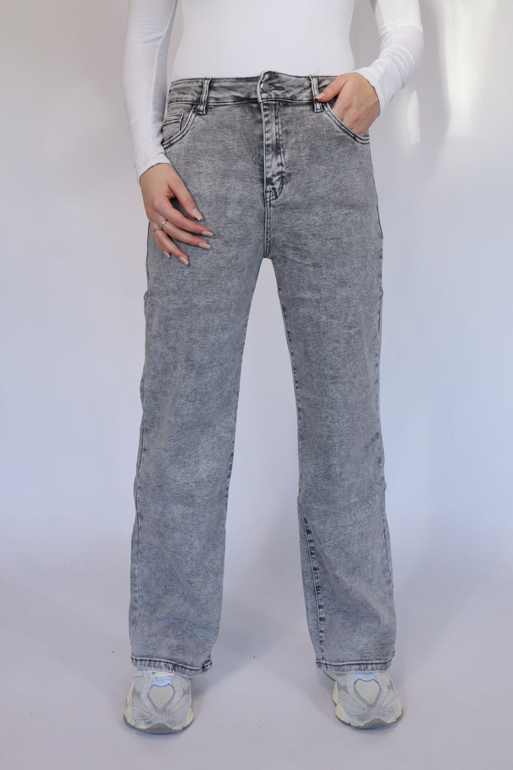Suze Wide Leg Jeans - Stretch