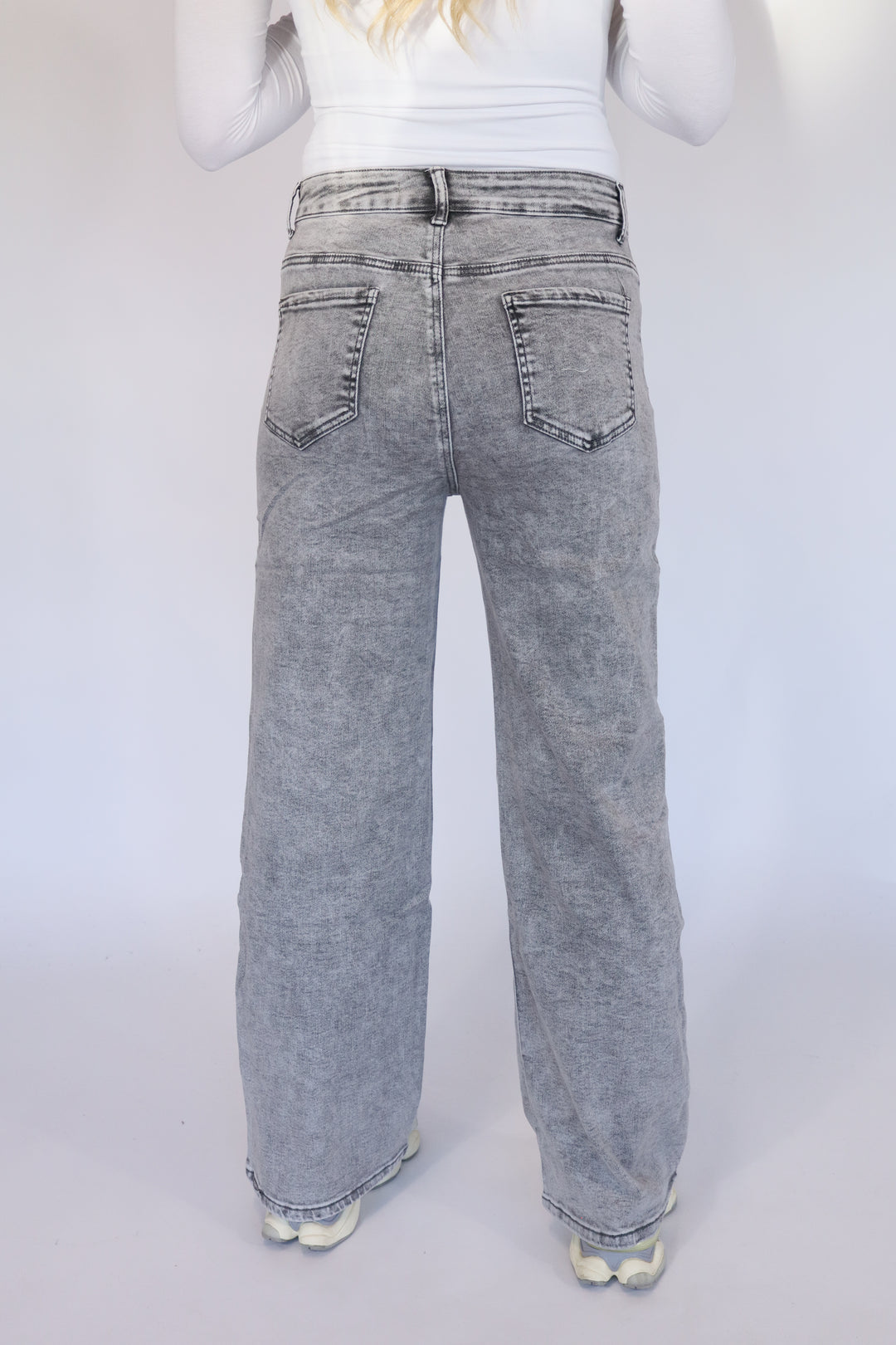 Suze Wide Leg Jeans - Stretch