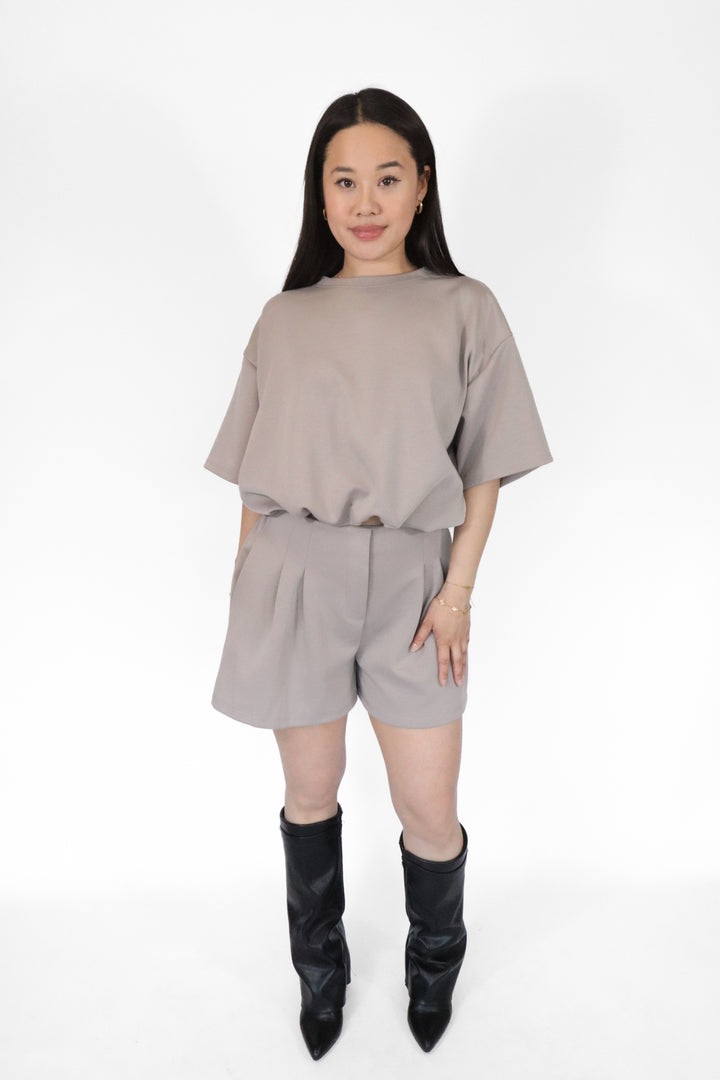 Midnight Flow Short Two Piece Set - Stretch