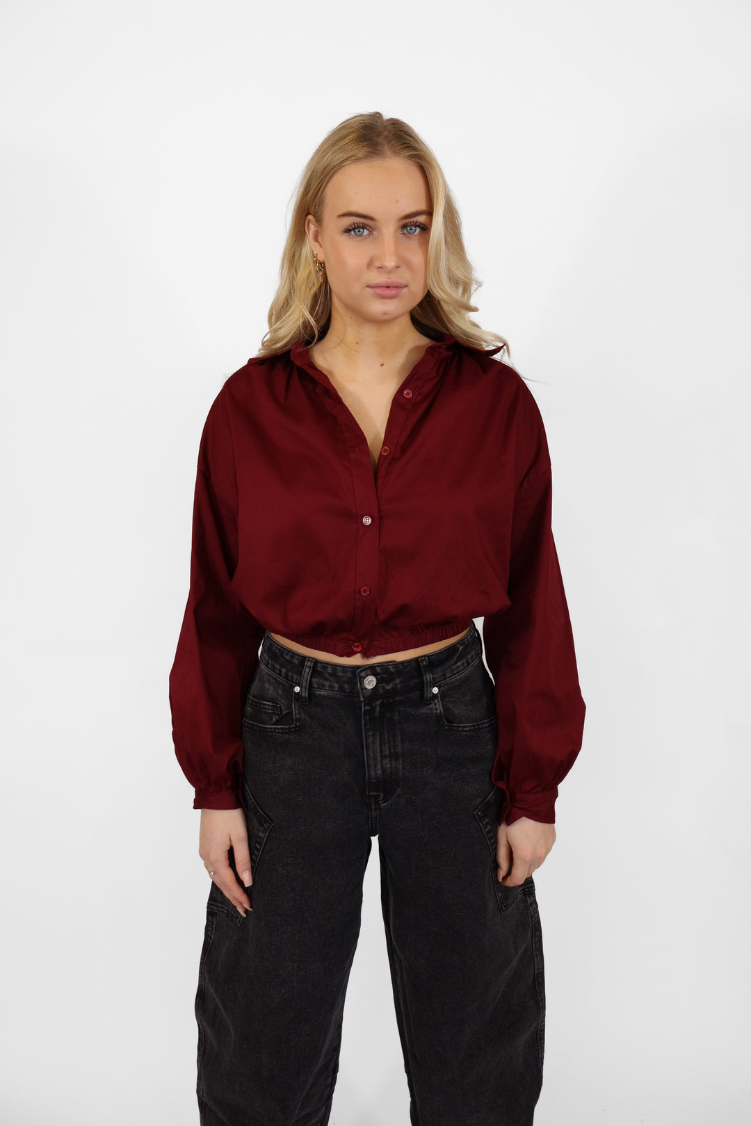 Zian Cropped Blouse