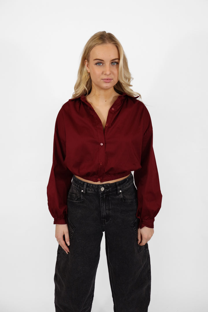Zian Cropped Blouse