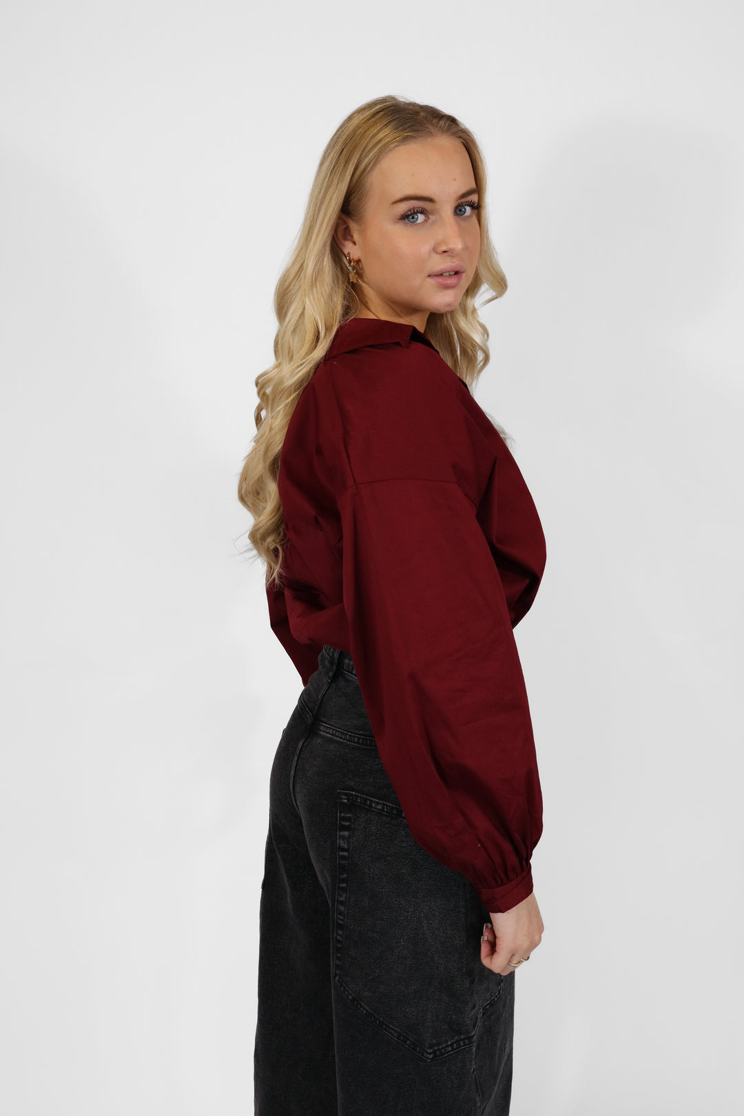 Zian Cropped Blouse