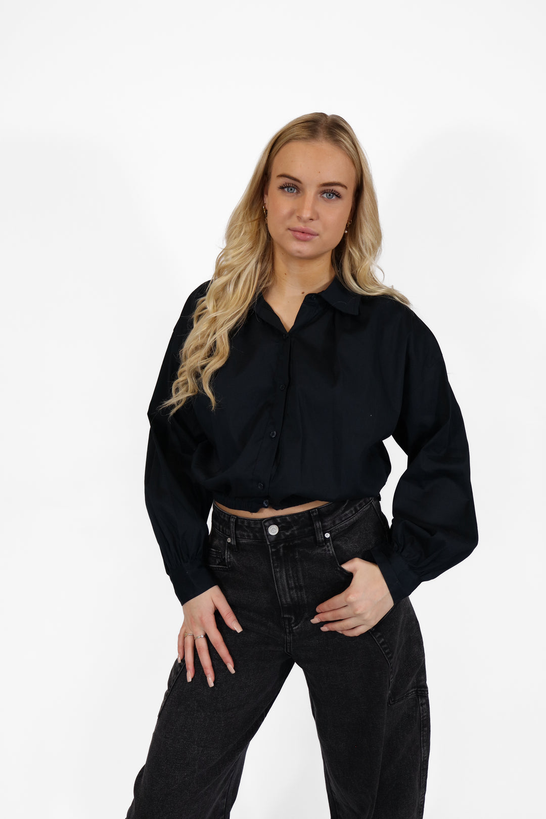 Zian Cropped Blouse