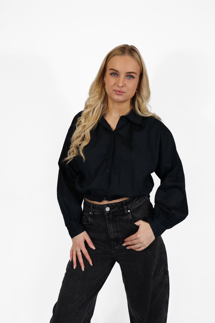 Zian Cropped Blouse