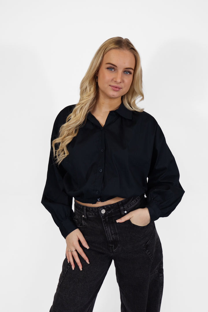 Zian Cropped Blouse