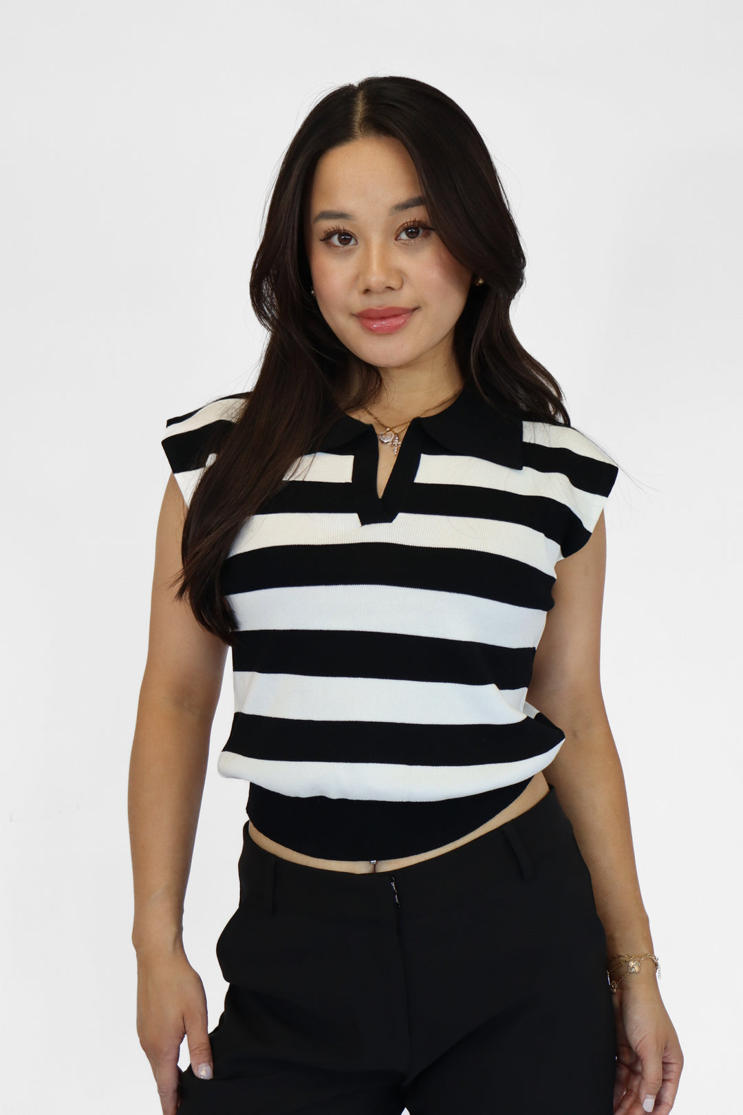 Striped Polo Shirt