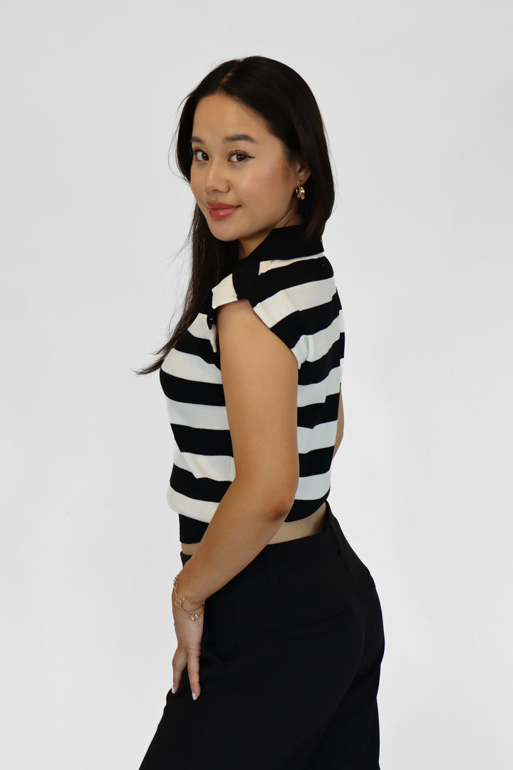 Striped Polo Shirt