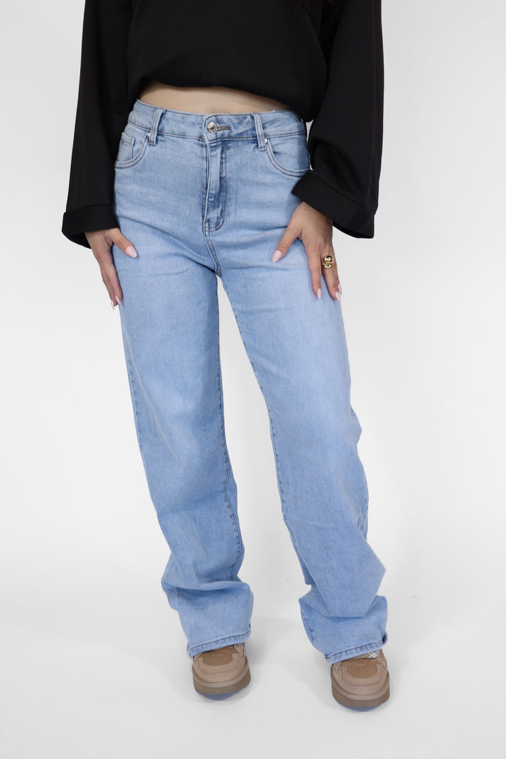 Rylie Wide Leg Jeans - Stretch
