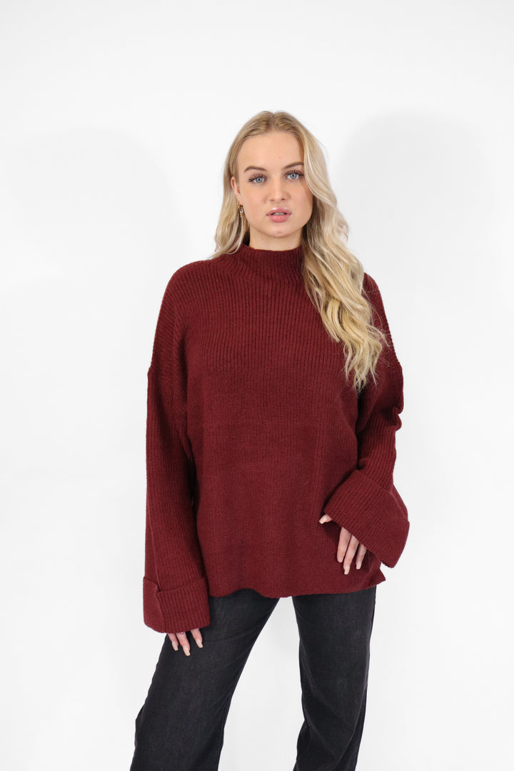 Puck Split Sweater